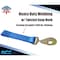 Tie 4 Safe Axle Ratchet Tie Down Strap w/ Snap Hook Race Car Hauler Trailer Flatbed Blue, 8PK RT42-10-BU-C-8 - alternate 4